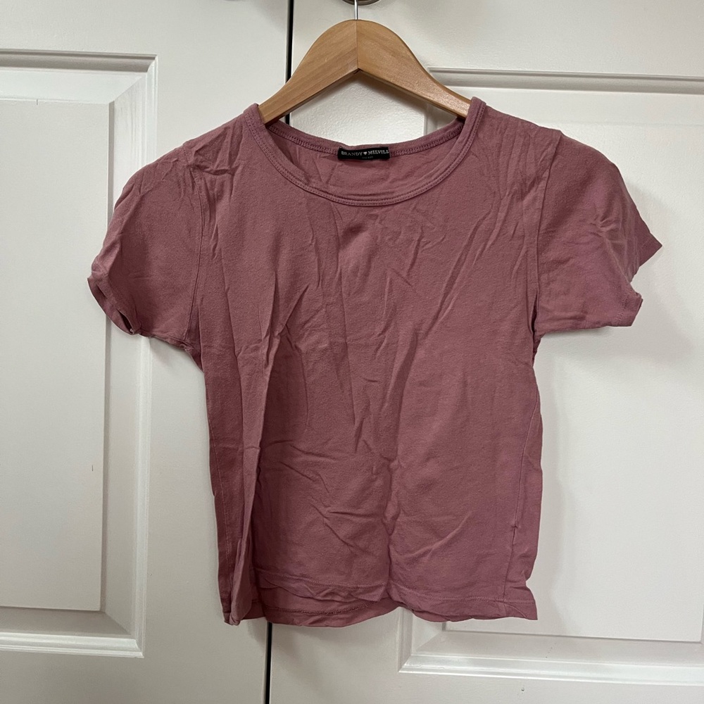 Brandy Melville Mauve Tee